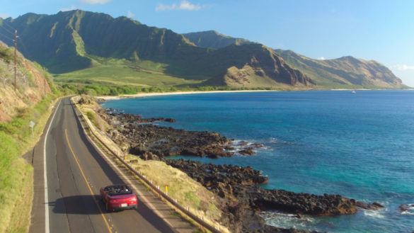 hawaii rent a convertible