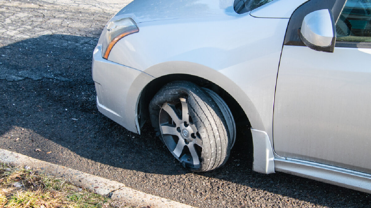What to Do if You Have a Tire Blowout in a Rental Car