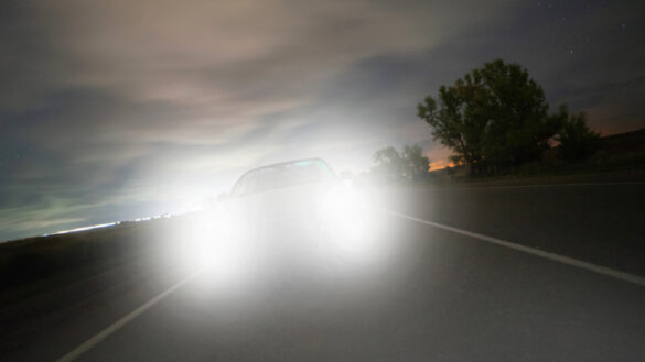 use high beams